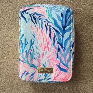 Lilly Pulitzer make up brush set